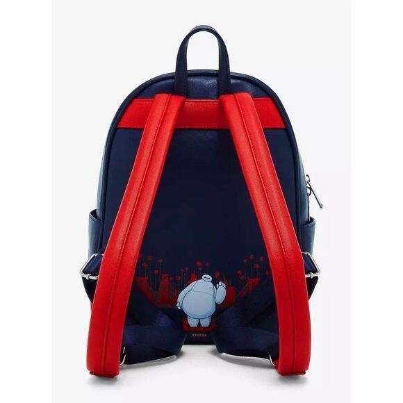 Loungefly Disney Big Hero 6 Baymax City Mini Backpack - Picture 5 of 6